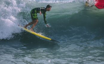 débuts en surf