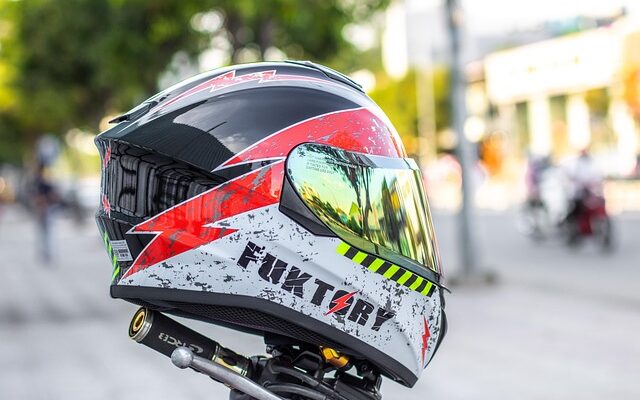 casque de moto