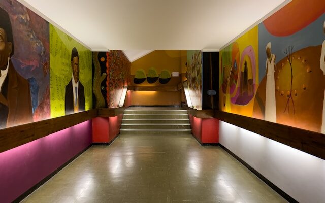 un mur de galerie