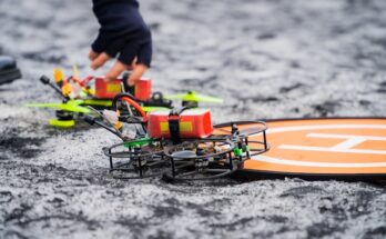courses de drones