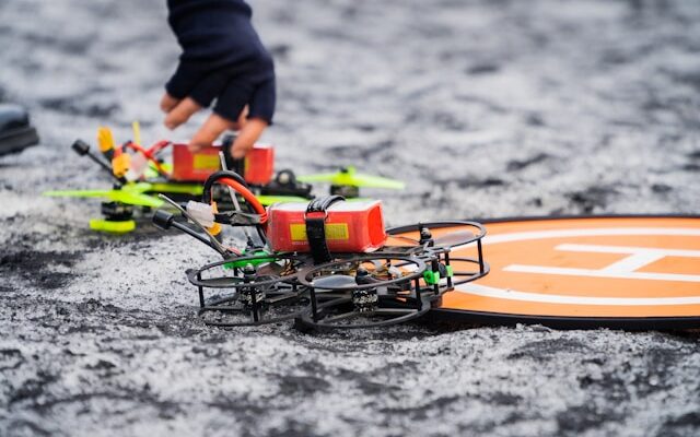 courses de drones