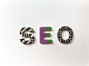 Fond d'écran de texte SEO