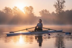 Aviron pleine conscience