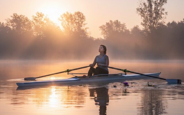 Aviron pleine conscience