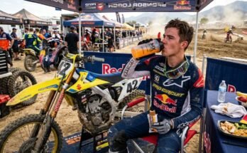 Nutrition pilote motocross