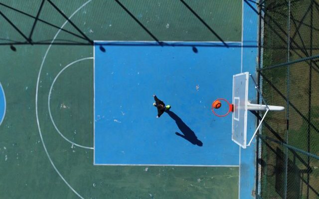 terrain de basket