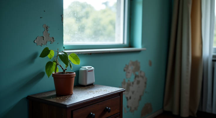 Comment réduire l’humidité dans une pièce mal ventilée